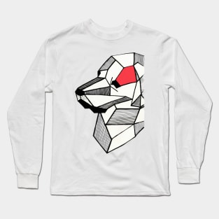 Geometric Dog Long Sleeve T-Shirt